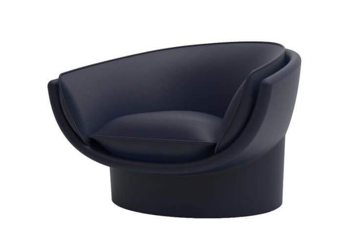 Fauteuil lounge design en polyéthylène par...