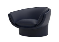 Fauteuil lounge design en polyéthylène par Ramon Esteve - Luna Vondom