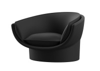 Fauteuil lounge design en polyéthylène par Ramon Esteve - Luna Vondom