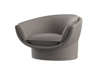 Fauteuil lounge design en polyéthylène par Ramon Esteve - Luna Vondom