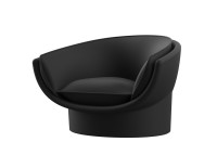 Fauteuil lounge design en polyéthylène par Ramon Esteve - Luna Vondom