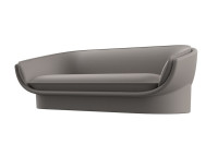 Canapé de jardin design en polyéthylène Ramon Esteve - Luna Vondom