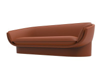 Canapé de jardin design en polyéthylène Ramon Esteve - Luna Vondom