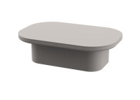 Table basse design en polyéthylène par Ramon Esteve - Luna Vondom