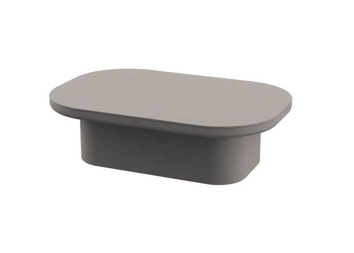 Table basse design en polyéthylène par Ramon...