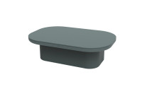 Table basse design en polyéthylène par Ramon Esteve - Luna Vondom