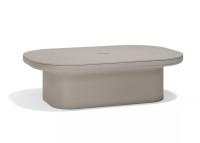 Table basse avec espace de rangement en polyéthylène - Luna Vondom