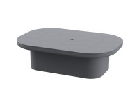 Table basse avec espace de rangement en polyéthylène - Luna Vondom