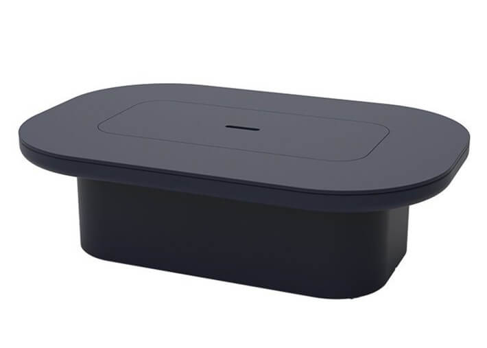 Table basse avec espace de rangement en...