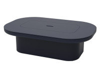 Table basse avec espace de rangement en polyéthylène - Luna Vondom
