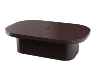 Table basse avec espace de rangement en polyéthylène - Luna Vondom
