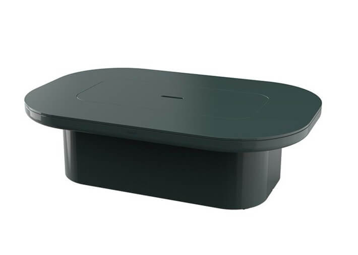 Table basse avec espace de rangement en...