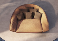 Daybed design et confortable en polyéthylène Ramon Esteve -Luna Vondom