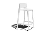 Set de 4 tabourets de bar empilables in/out 5 coloris - Africa Vondom