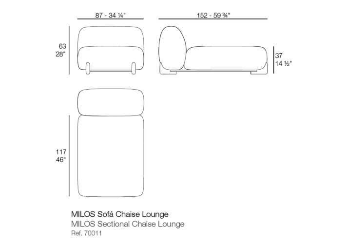 Chaise longue design et confortable en iroko et...