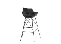 Set de 4 chaises de bar 2 hauteurs noir beige ou blanc Faz par Vondom