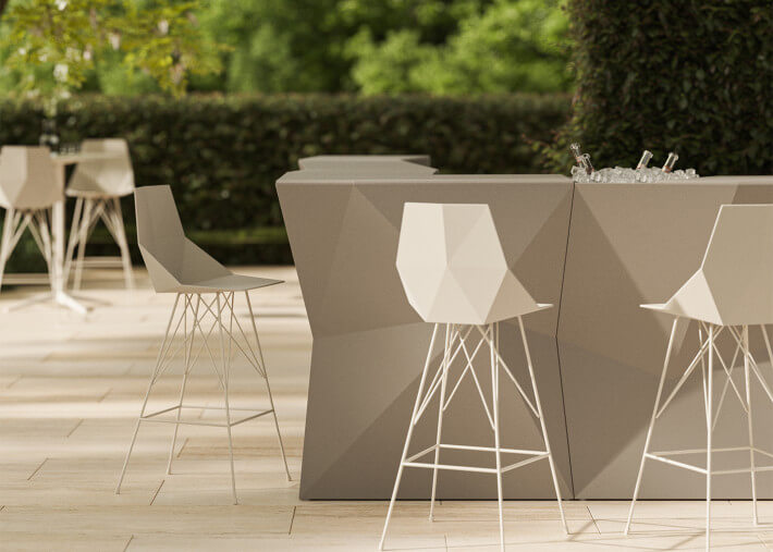 Bar modulaire à composer design graphique mat...