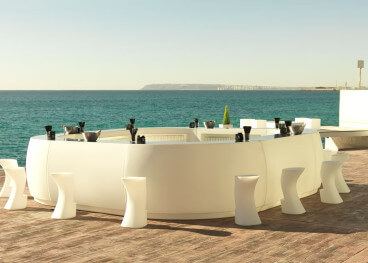 Comptoir de bar modulaire à composer - Fiesta par Vondom