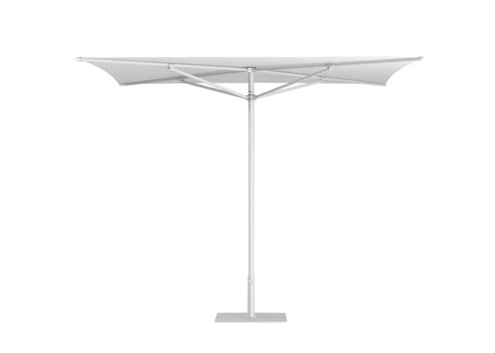 Parasol carré 2,5x2.5 - blanc gris ou taupe -...
