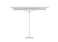 Parasol carré 2,5x2.5 - blanc gris ou taupe - Platto par Ezpeleta