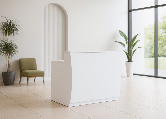 Banque d'accueil - comptoir d'accueil design -...