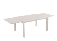 Table de jardin extensible en céramique beige - Sliding par Garden Art