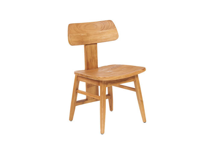 Chaise originale en teck naturel - LovYa par...