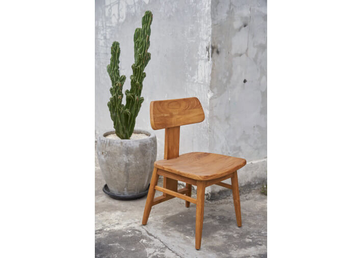 Chaise originale en teck naturel - LovYa par...