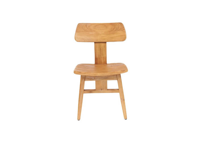 Chaise originale en teck naturel - LovYa par...