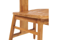 Chaise originale en teck naturel - LovYa par Bazar Bizar