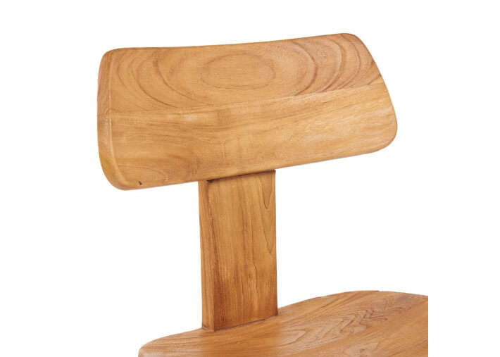 Chaise originale en teck naturel - LovYa par...