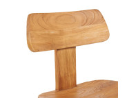 Chaise originale en teck naturel - LovYa par Bazar Bizar