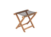 Porte bagages en teck - 55x40 - Luggage Rack M par Bazar Bizar