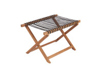 Porte-bagages en teck 80x55 - Luggage Rack L par Bazar Bizar