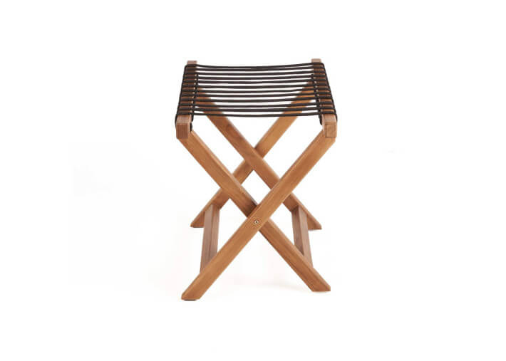 Porte bagages en teck - 55x40 - Luggage Rack M...