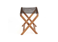 Porte bagages en teck - 55x40 - Luggage Rack M par Bazar Bizar