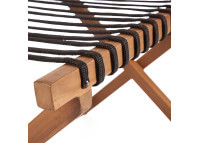 Porte-bagages en teck 80x55 - Luggage Rack L par Bazar Bizar