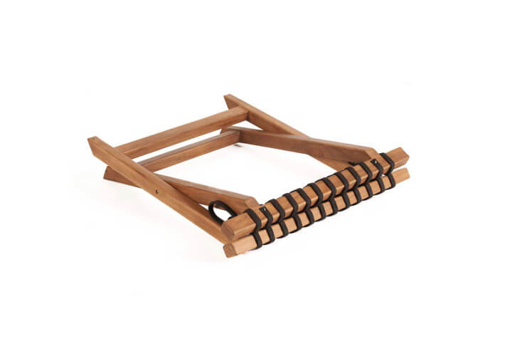 Porte bagages en teck - 55x40 - Luggage Rack M...