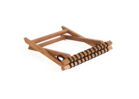 Porte bagages en teck - 55x40 - Luggage Rack M par Bazar Bizar