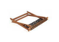 Porte-bagages en teck 80x55 - Luggage Rack L par Bazar Bizar