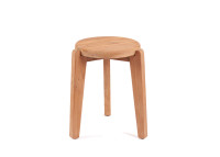 Table d'appoint en bois de teck recyclé - Seseh par Bazar Bizar