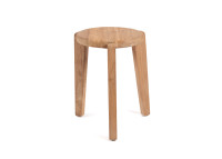 Table d'appoint en bois de teck recyclé - Seseh par Bazar Bizar