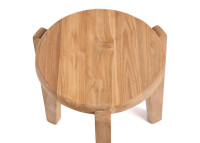 Table d'appoint en bois de teck recyclé - Seseh par Bazar Bizar