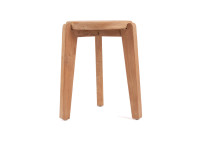 Table d'appoint en bois de teck recyclé - Seseh par Bazar Bizar