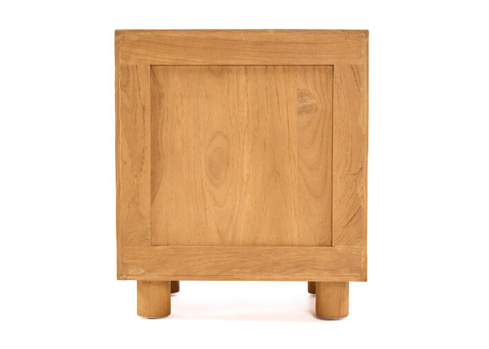 Table de chevet en teck naturel - Eclipse par...
