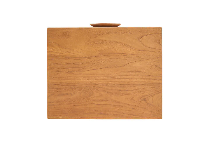 Table de chevet en teck naturel - Eclipse par...