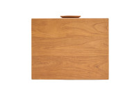 Table de chevet en teck naturel - Eclipse par Bazar Bizar