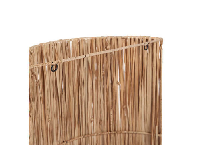Applique murale originale en sisal naturel -...