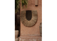 Décoration murale en raphia naturelle - Nahla par Bazar Bizar