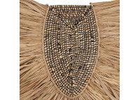 Décoration murale en raphia naturelle - Nahla par Bazar Bizar